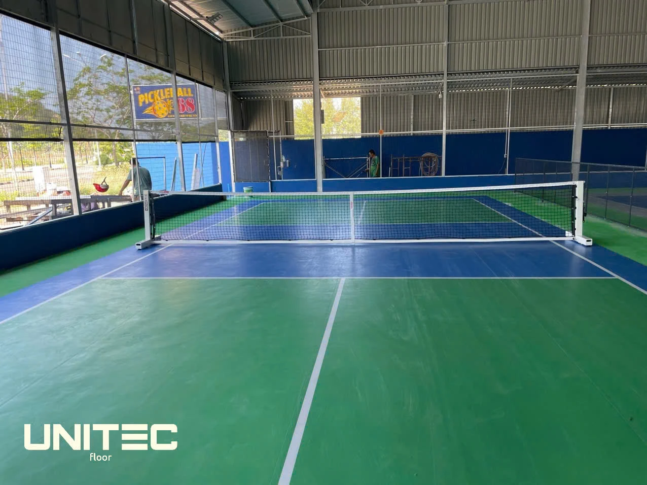 Cung Cấp Và Lắp Đặt Cụm 6 Sân Pickleball PVC